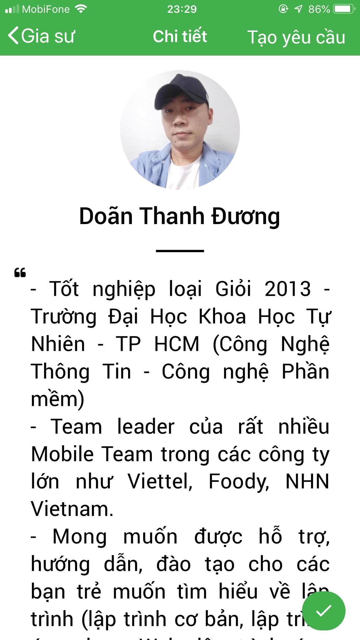 App Daykemtainha.vn Lập trình